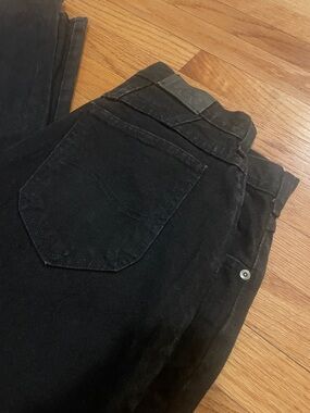 Vintage Lee Made in USA 1889 Men's Black Jeans Classic Straight Fit Denim
